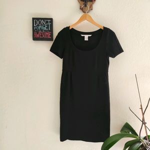 DVF 💜 Linnie Little Black Dress Pleated Jersey